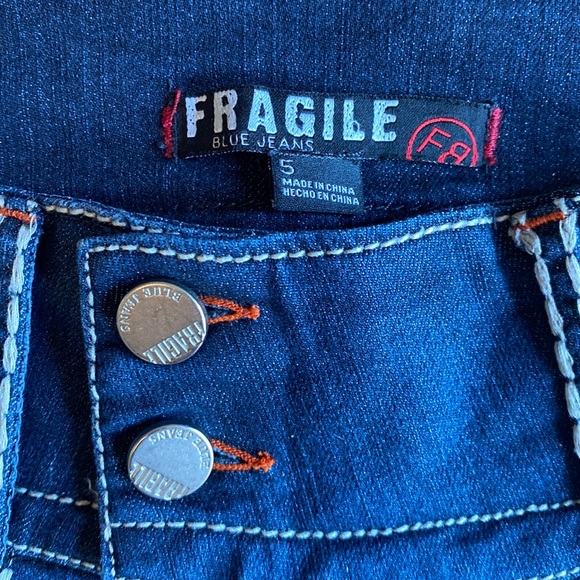 Fragile Cropped Jeggings - Picture 3 of 8